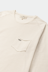 LONG SLEEVE ESSENTIAL OFF-WHITE
