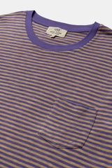 LONG SLEEVE STRIPES DUST/PURPLE