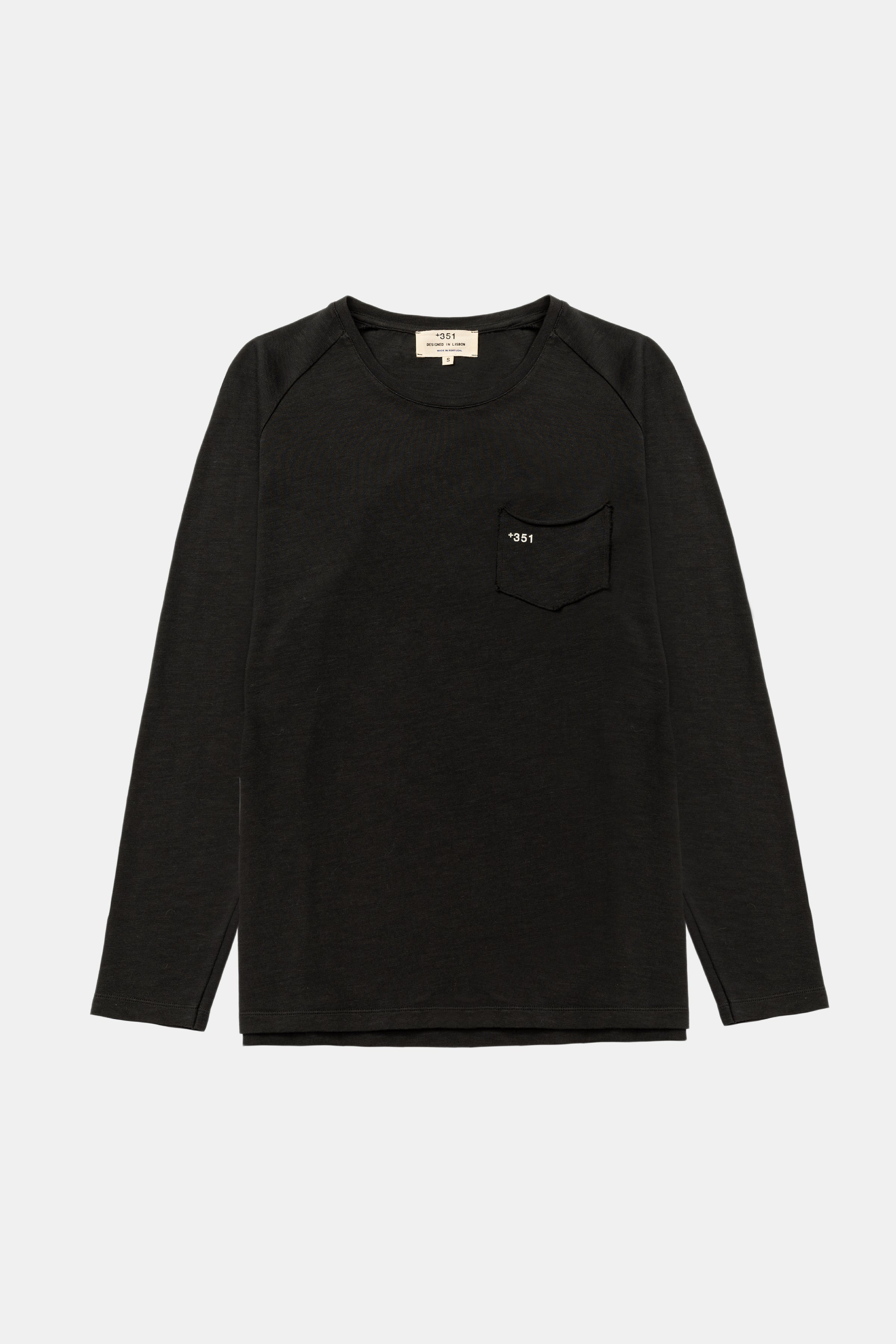 LONG SLEEVE ESSENTIAL BLACK