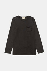 LONG SLEEVE ESSENTIAL CHARCOAL