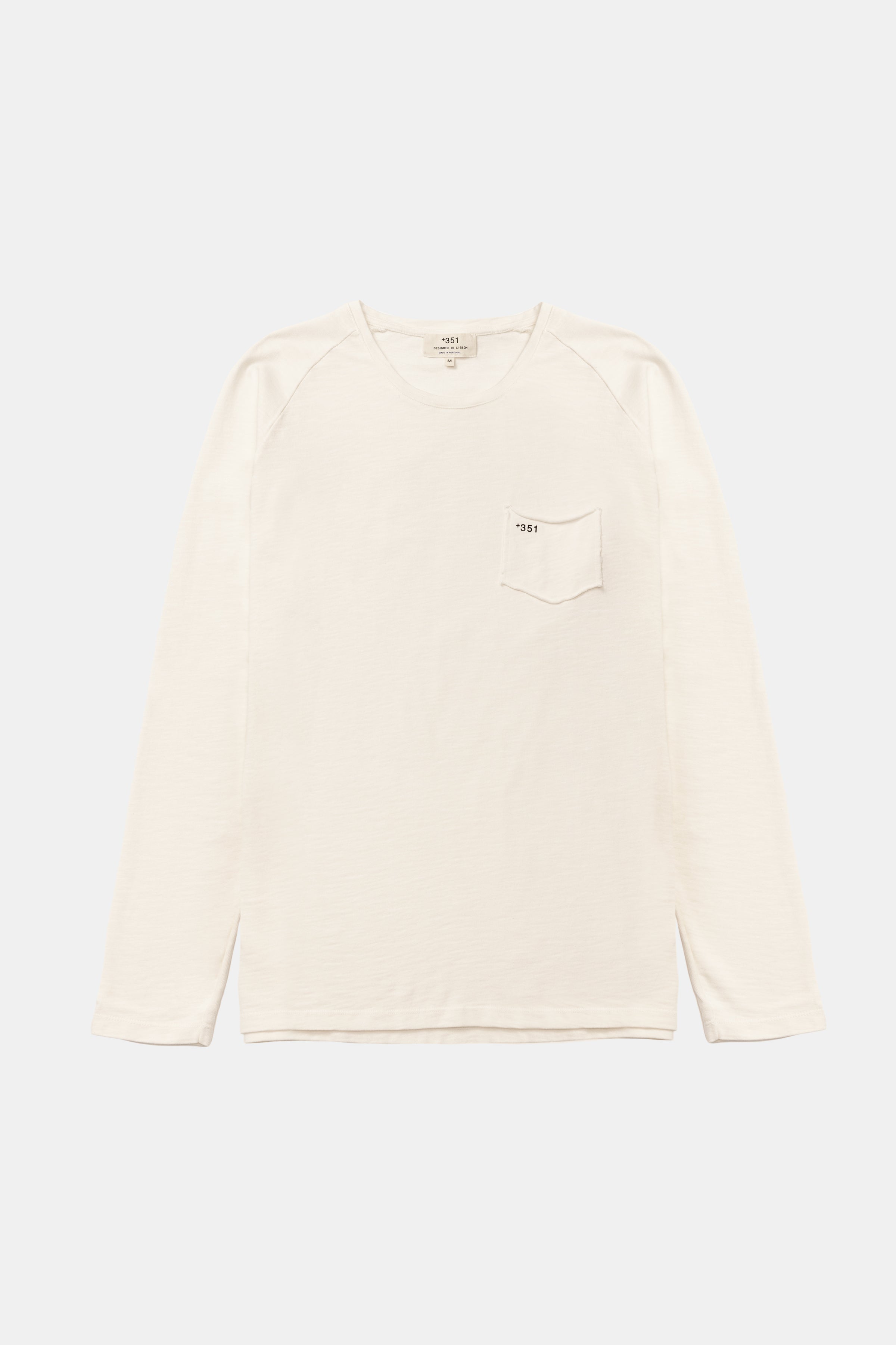 LONG SLEEVE ESSENTIAL OFF-WHITE