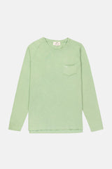 LONG SLEEVE ESSENTIAL WATER GREEN