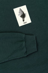 LONG SLEEVE GRAPHIC SEASHELL CHARCOAL
