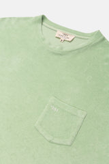 LONG SLEEVE TERRY WATER GREEN