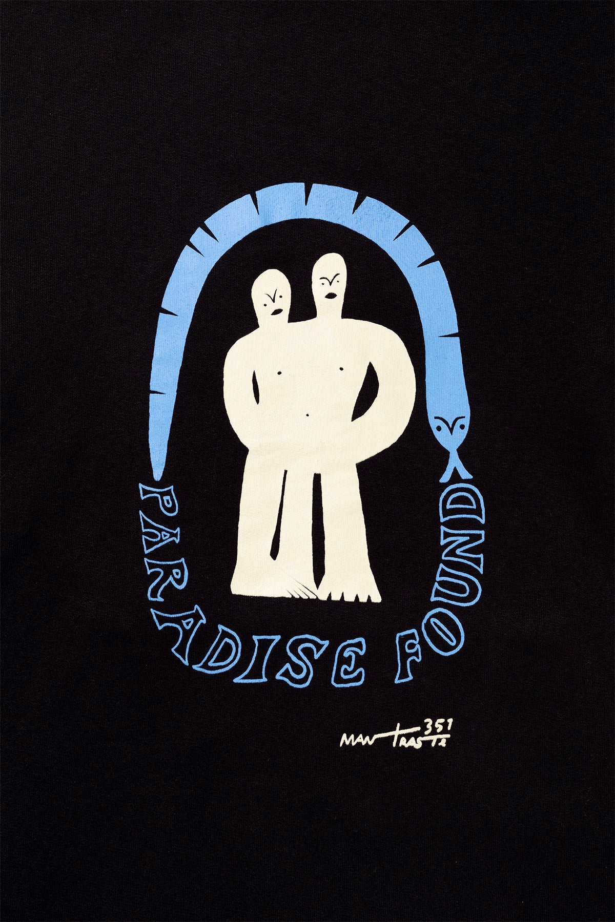TSHIRT COLLAB MANTRASTE BLACK