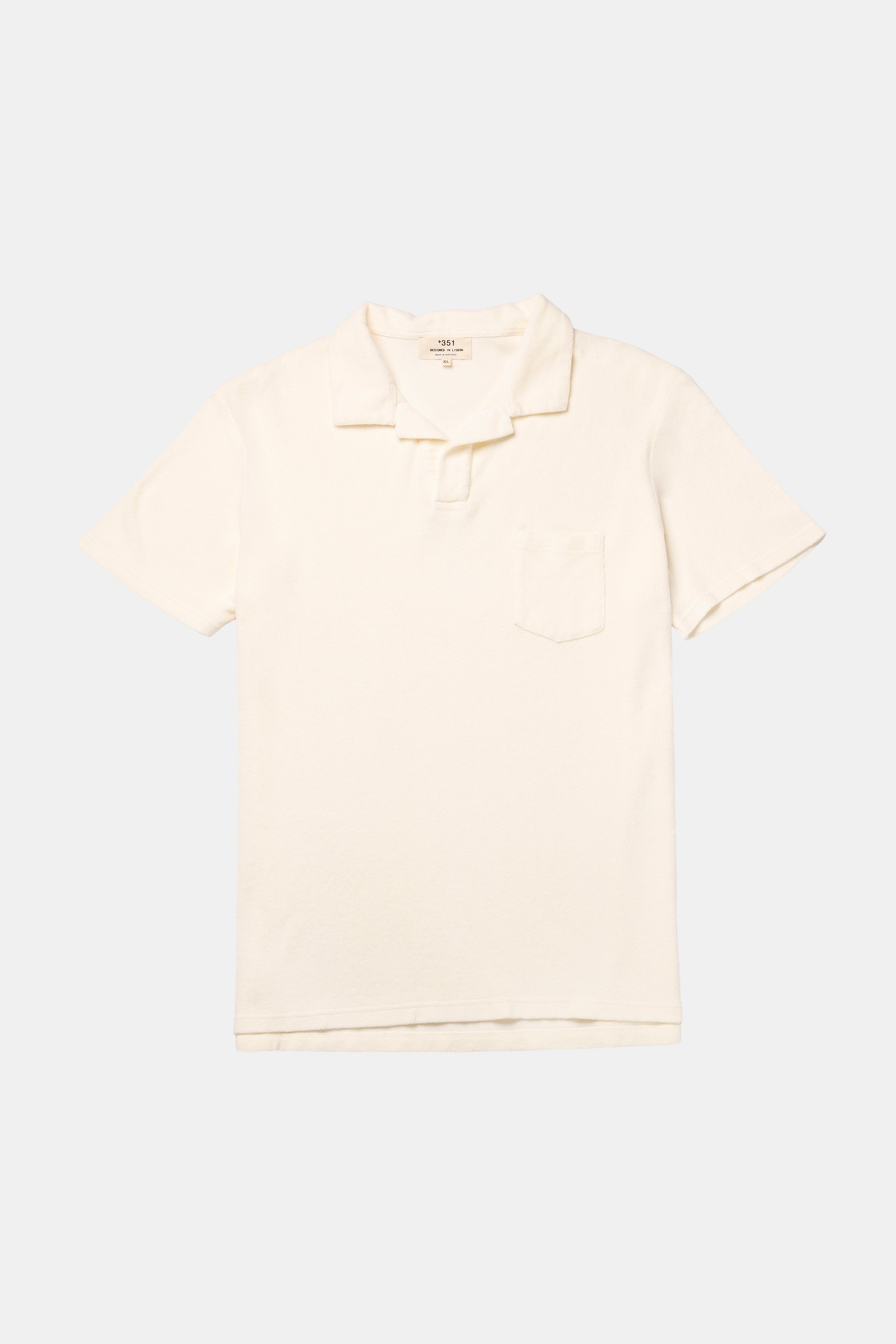 POLO TERRY OFF-WHITE