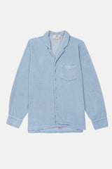 SHIRT LONG SLEEVE TERRY JASMIN BLUE