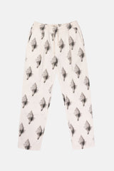 PANTS SPECIAL EDITION CANVAS OFF-WHITE/PRINT SEASHELL