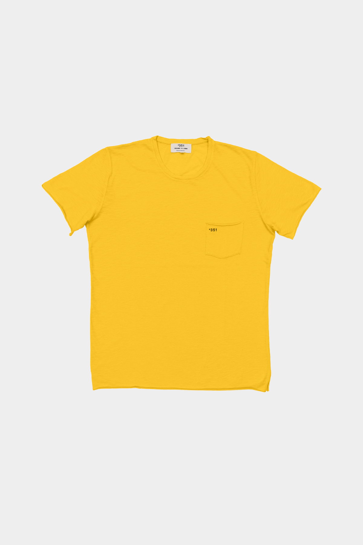 T-SHIRT ESSENTIAL PALE YELLOW