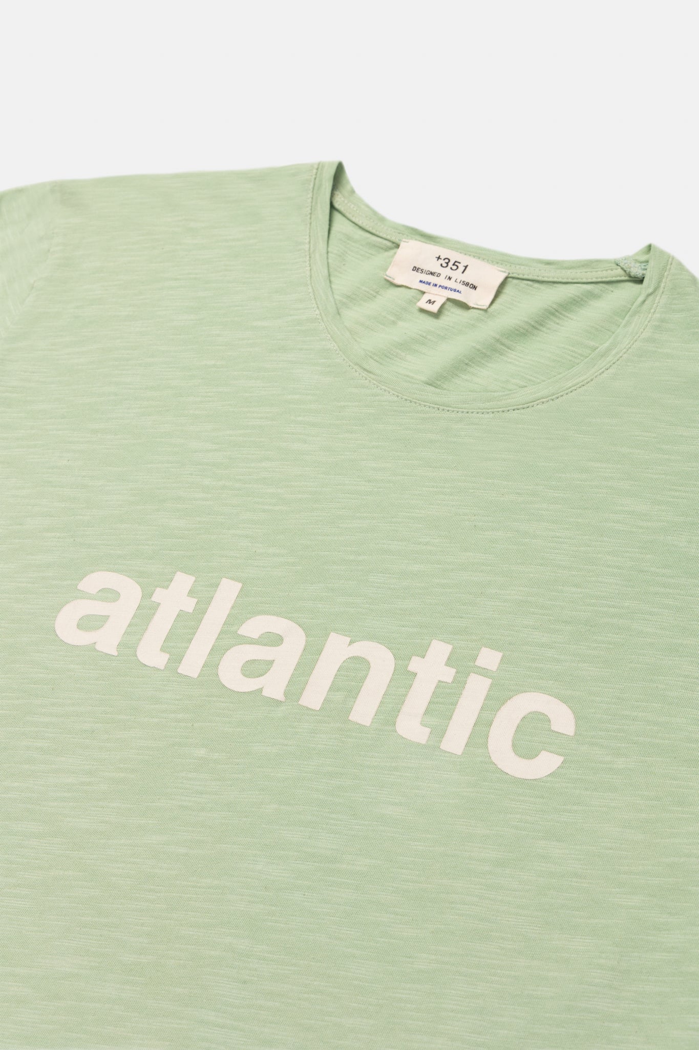 T-SHIRT ATLANTIC WATER GREEN/CRU