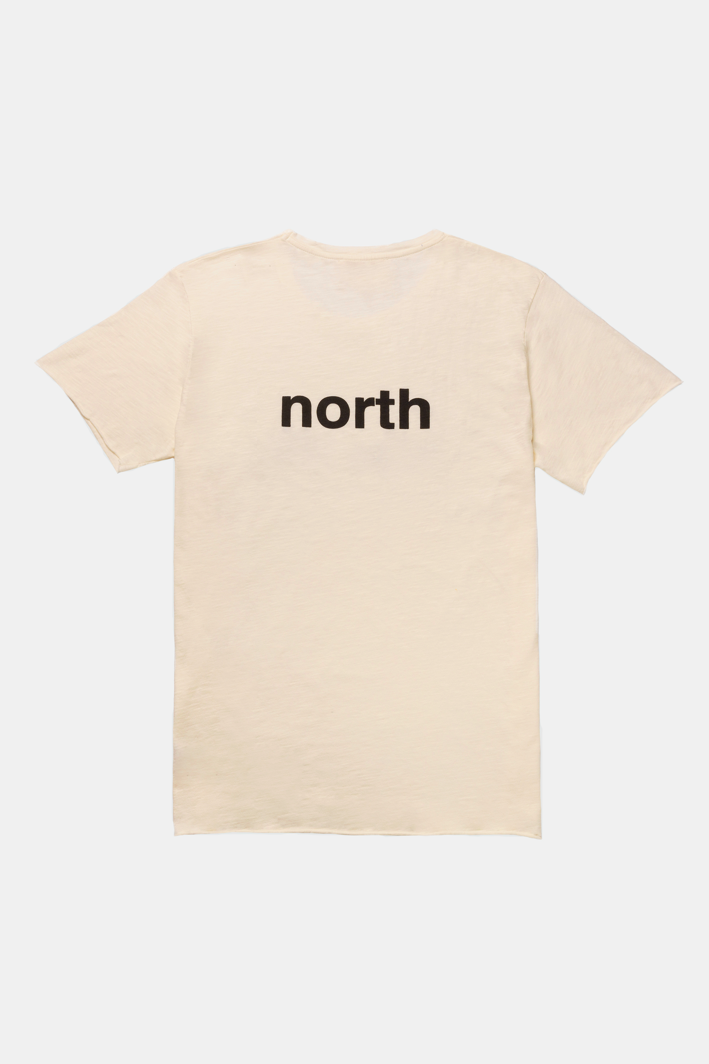 T-SHIRT ATLANTIC CRU/CHARCOAL