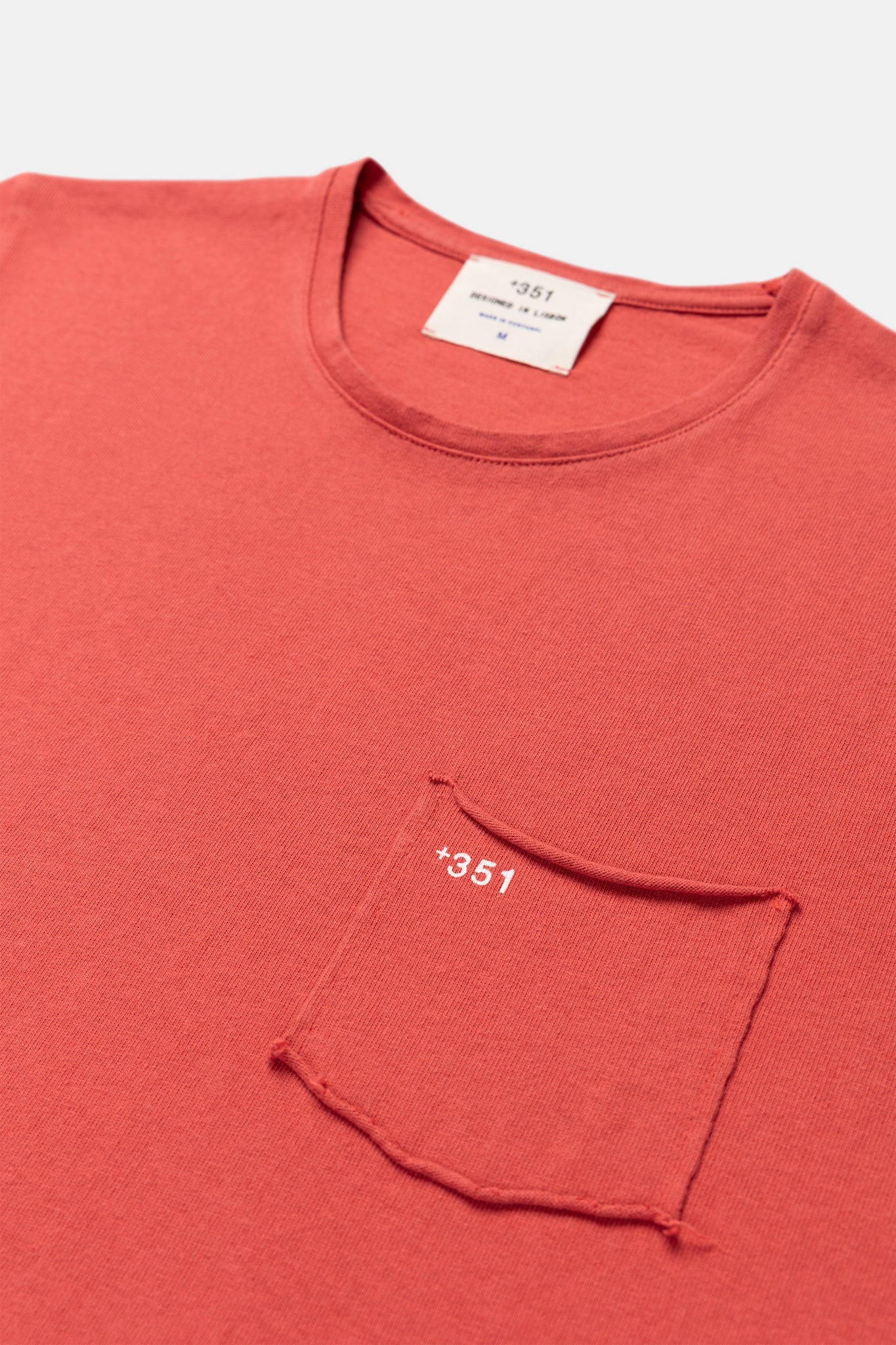 T-SHIRT HEAVYWEIGHT FRAMBOISE