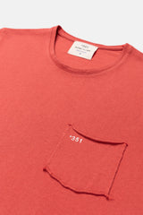 T-SHIRT HEAVYWEIGHT FRAMBOISE