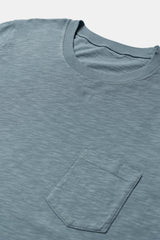 T-SHIRT RIB SKY BLUE