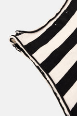 TOP GRAPHIC SEASHELL CRU/BLACK