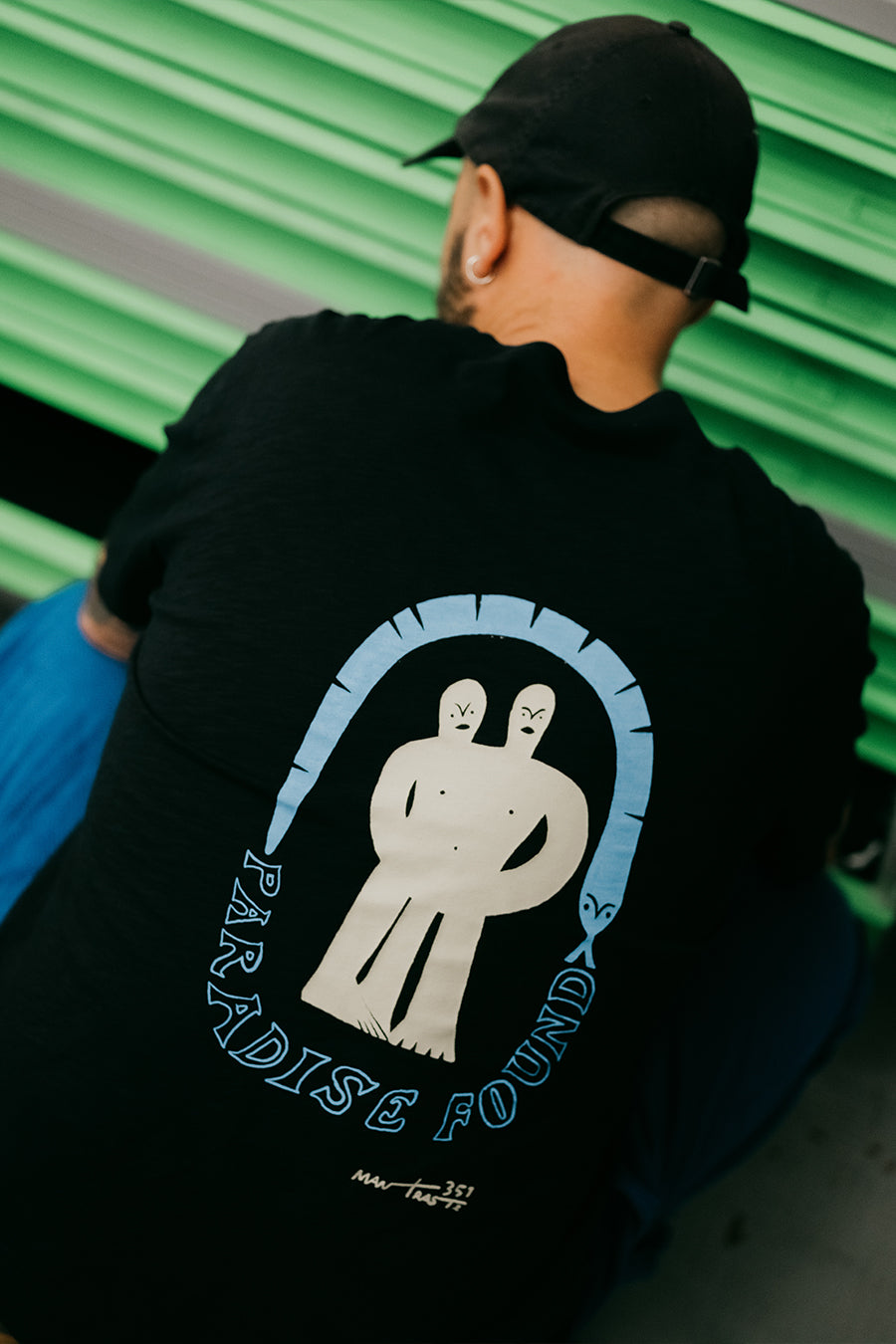 TSHIRT COLLAB MANTRASTE BLACK