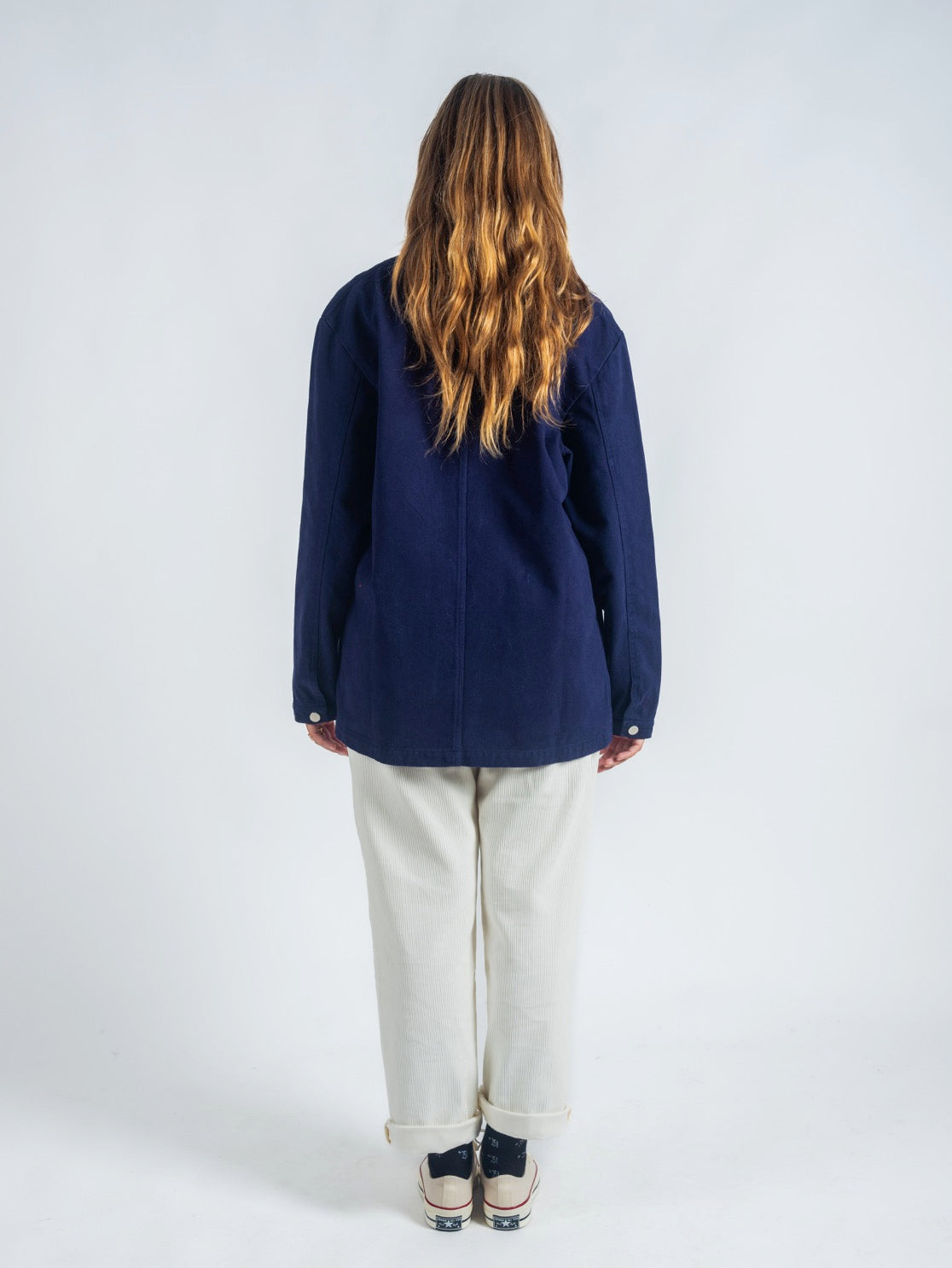 JACKET CANVAS BLUE NAVY