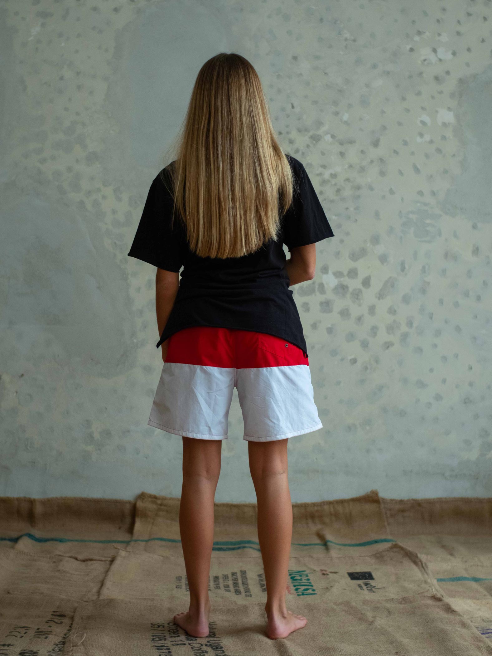 BOARDSHORTS LIFEGUARD RED/ CRU