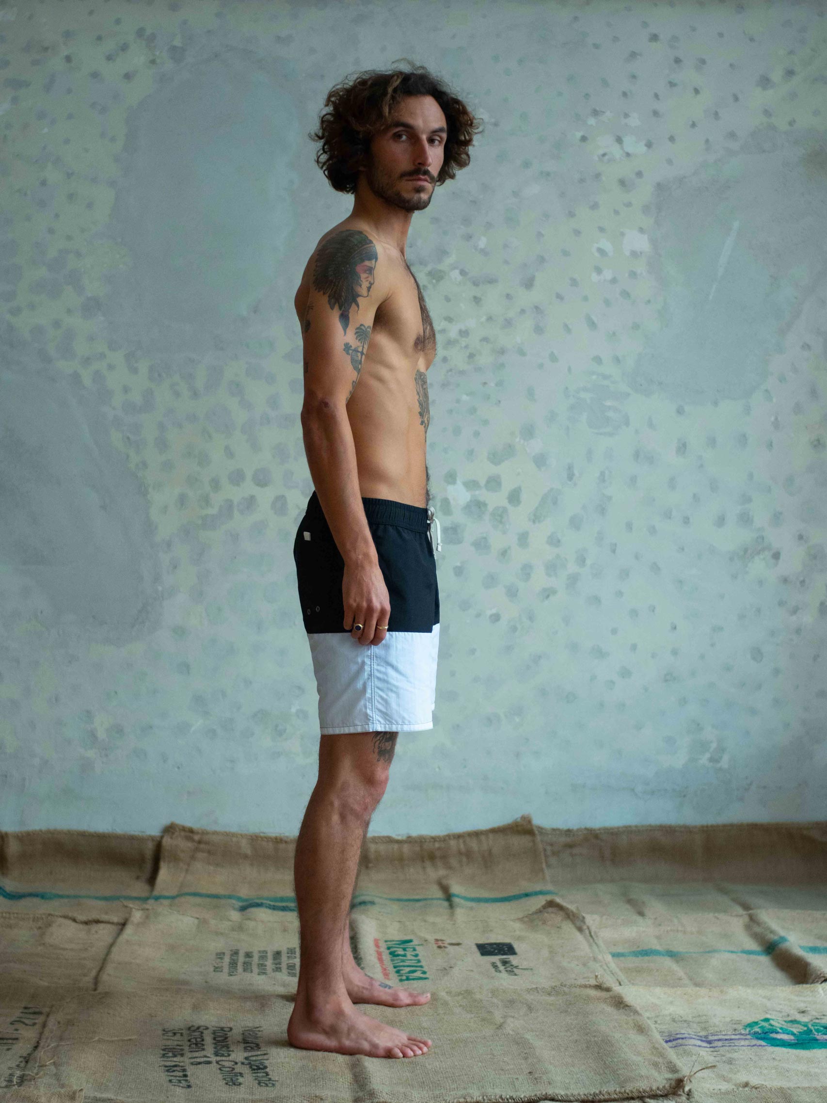 BOARDSHORTS LIFEGUARD BLACK/CRU