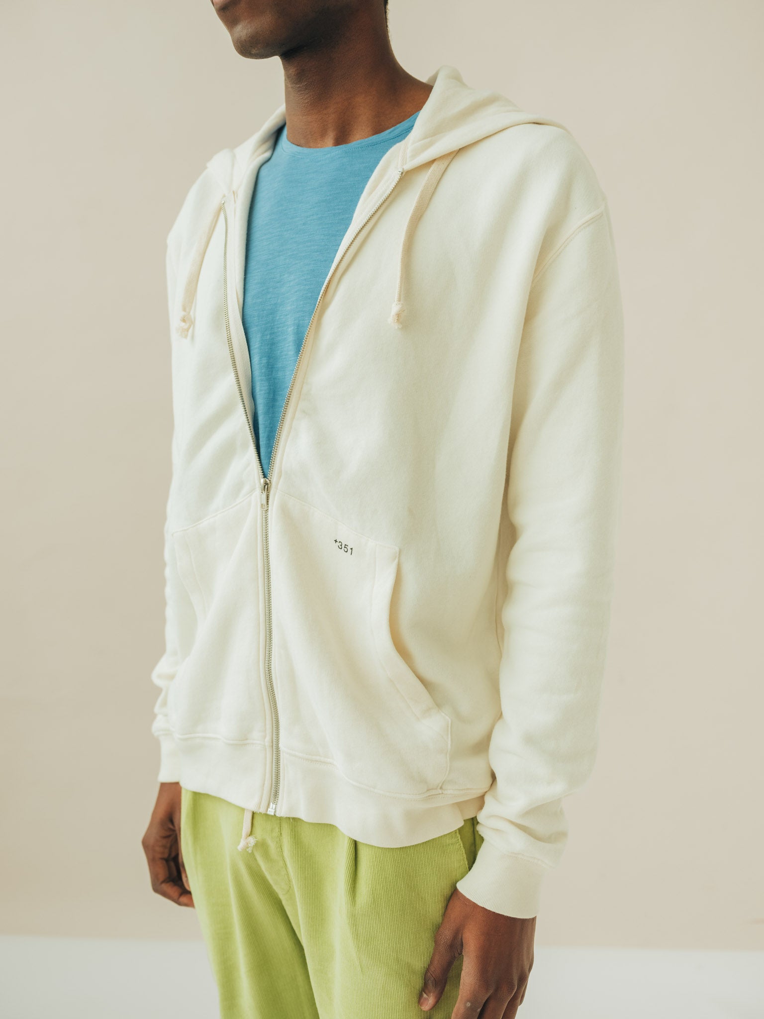 HOODIE ZIP CRU