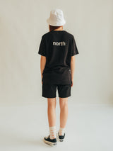 TSHIRT ATLANTIC TERRY CHARCOAL / OFF WHITE