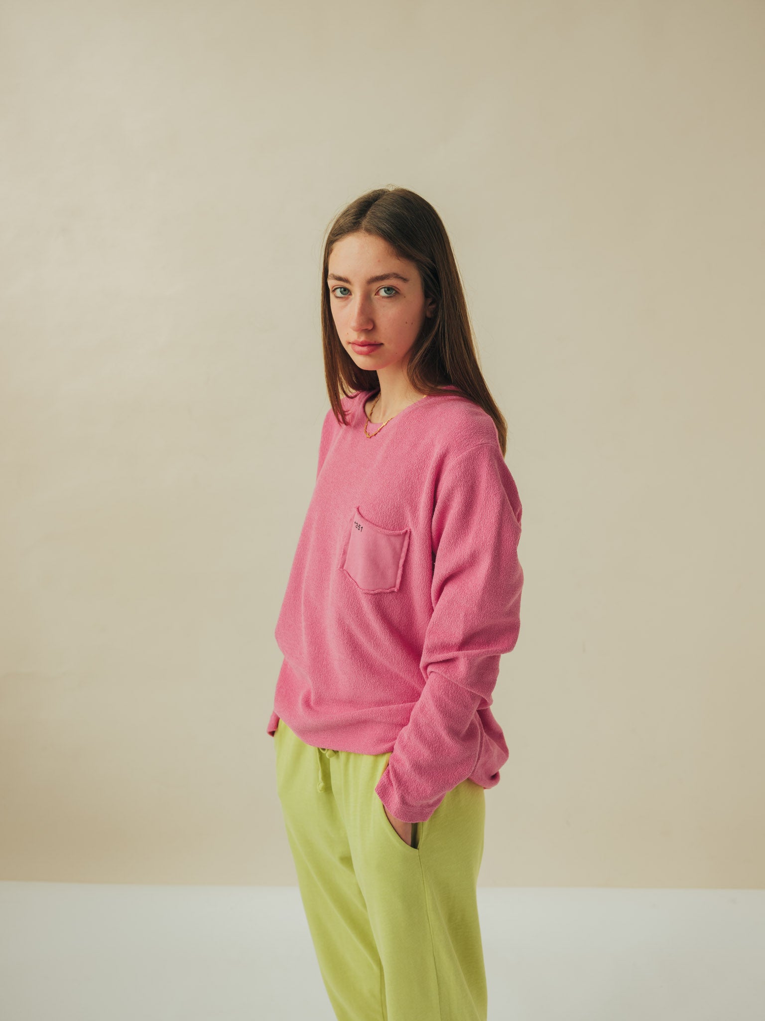 SWEATSHIRT RUSTIC STRAWBERRY