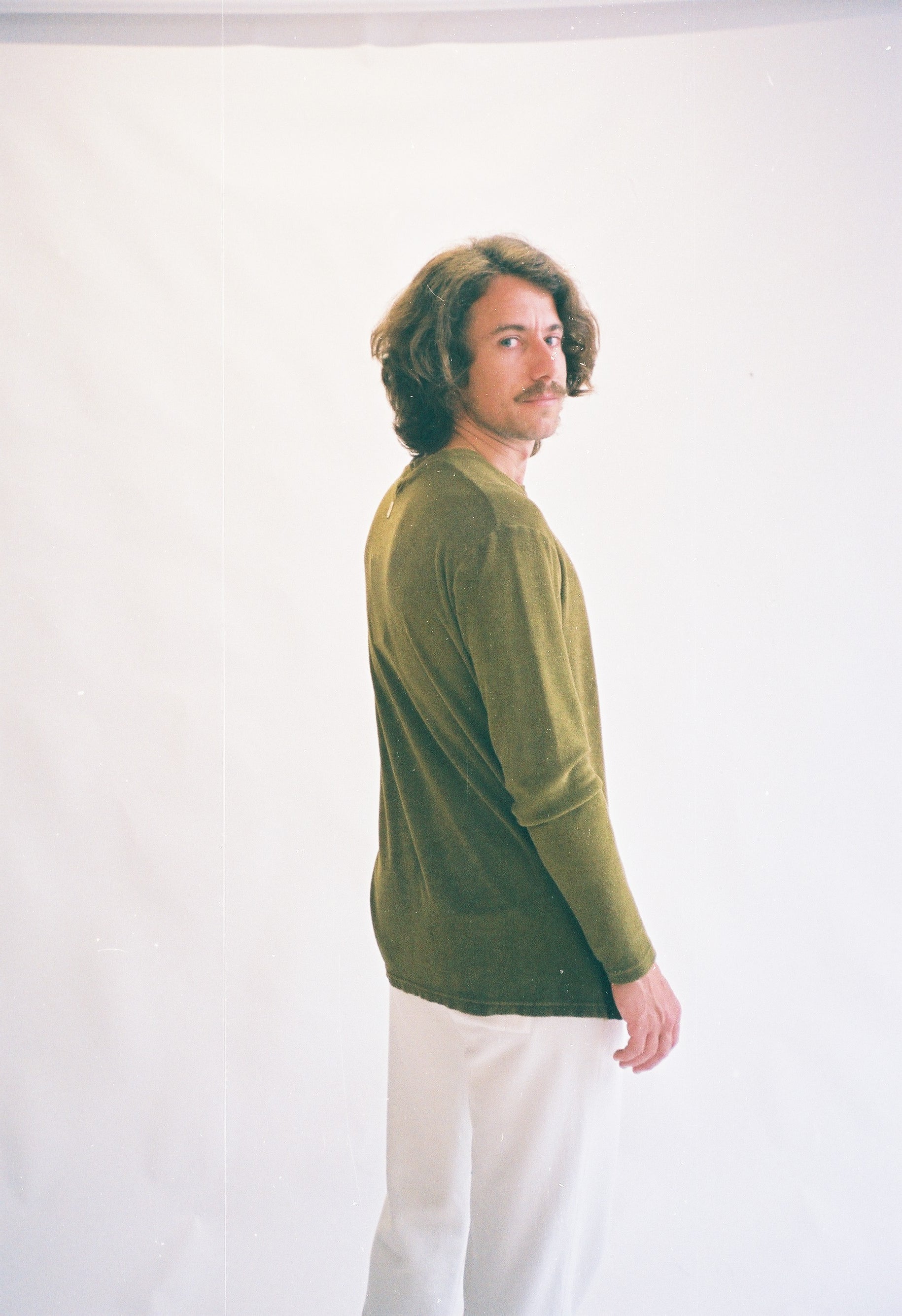 LONG SLEEVE TERRY KHAKI