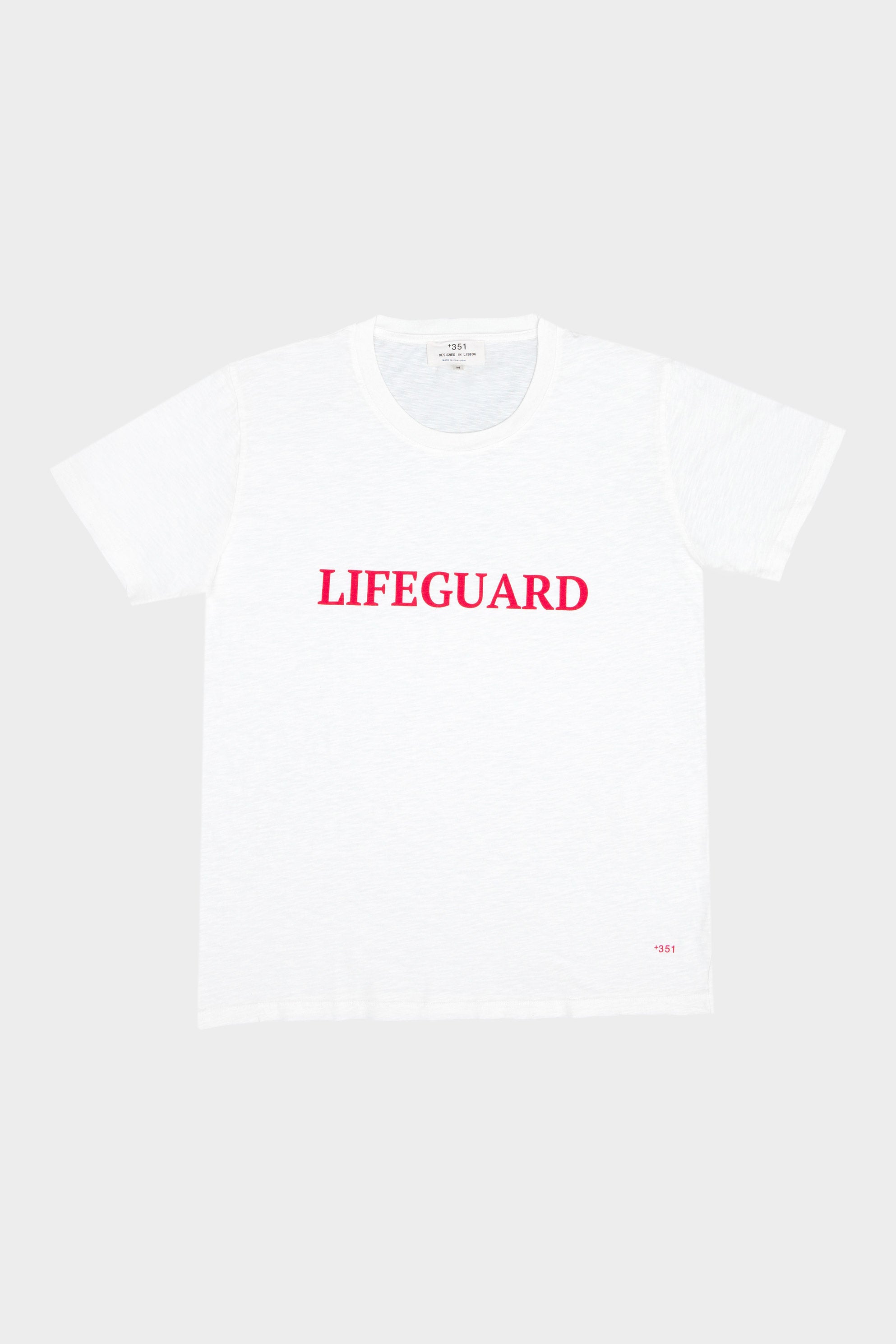 T-SHIRT LIFEGUARD OFF-WHITE