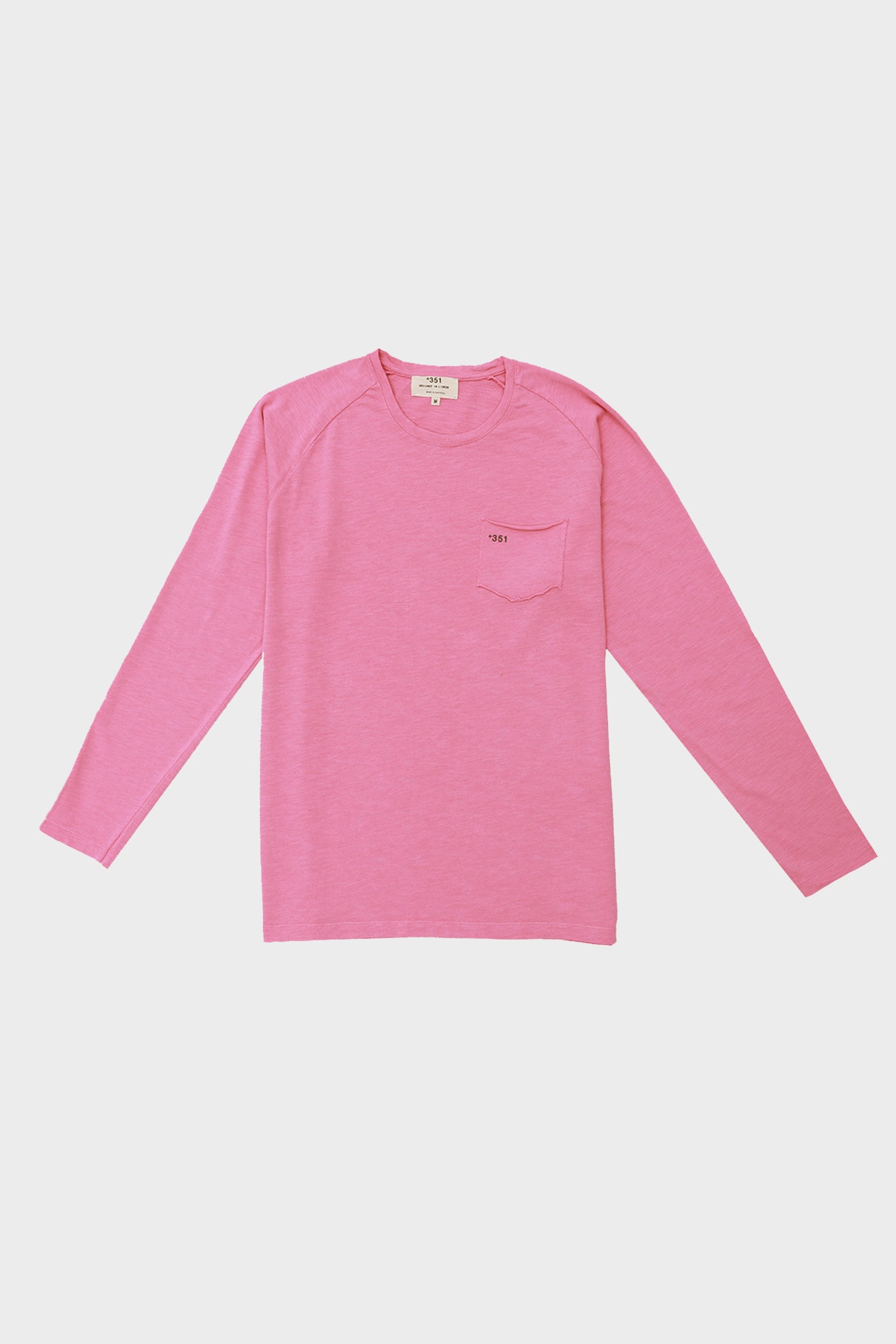 LONG SLEEVE ESSENTIAL STRAWBERRY