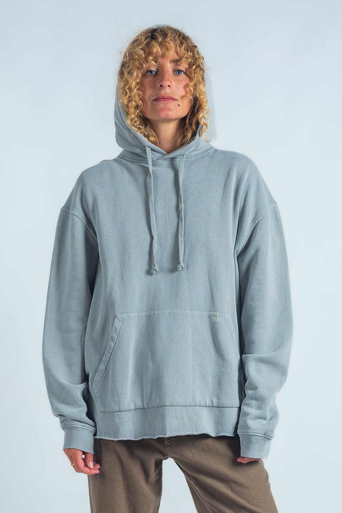 HOODIE STONE GREY