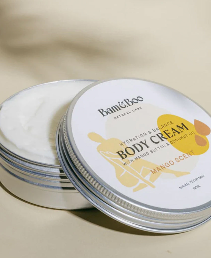 BODY HYDRATING CREAM MANGO- BAM&BOO