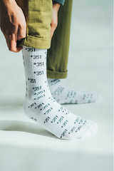 +351 SOCKS OFF-WHITE