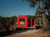 The Red Cabin near Melides