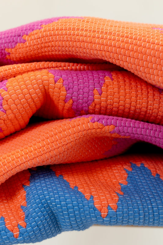 +351 & GUR RUG STRAWBERRY & TANGERINE