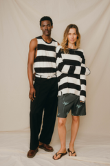 LONG SLEEVE KNIT STRIPES