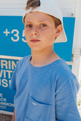 T-SHIRT ESSENTIAL KIDS PALACE BLUE