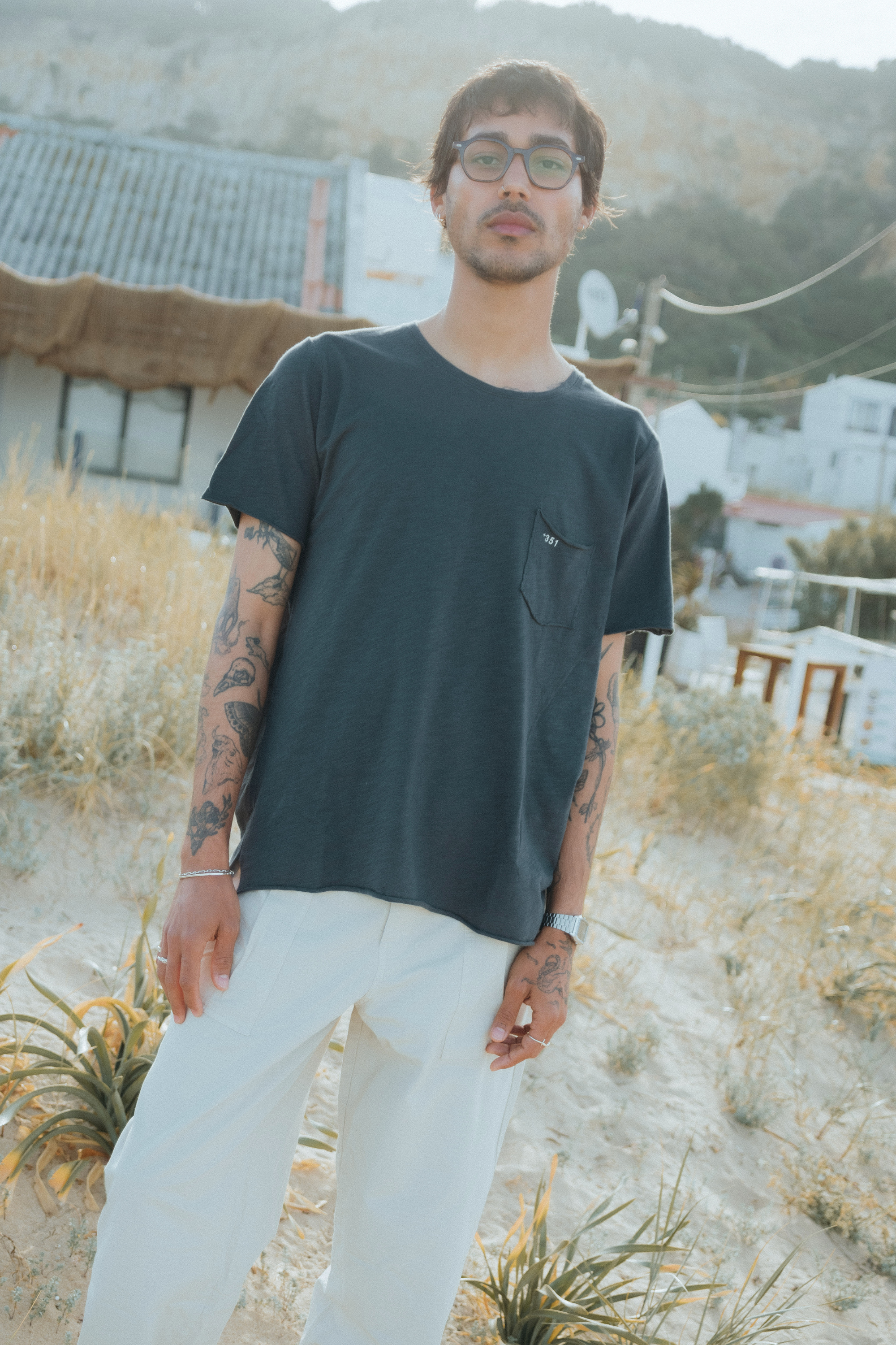 T-SHIRT ESSENTIAL CHARCOAL