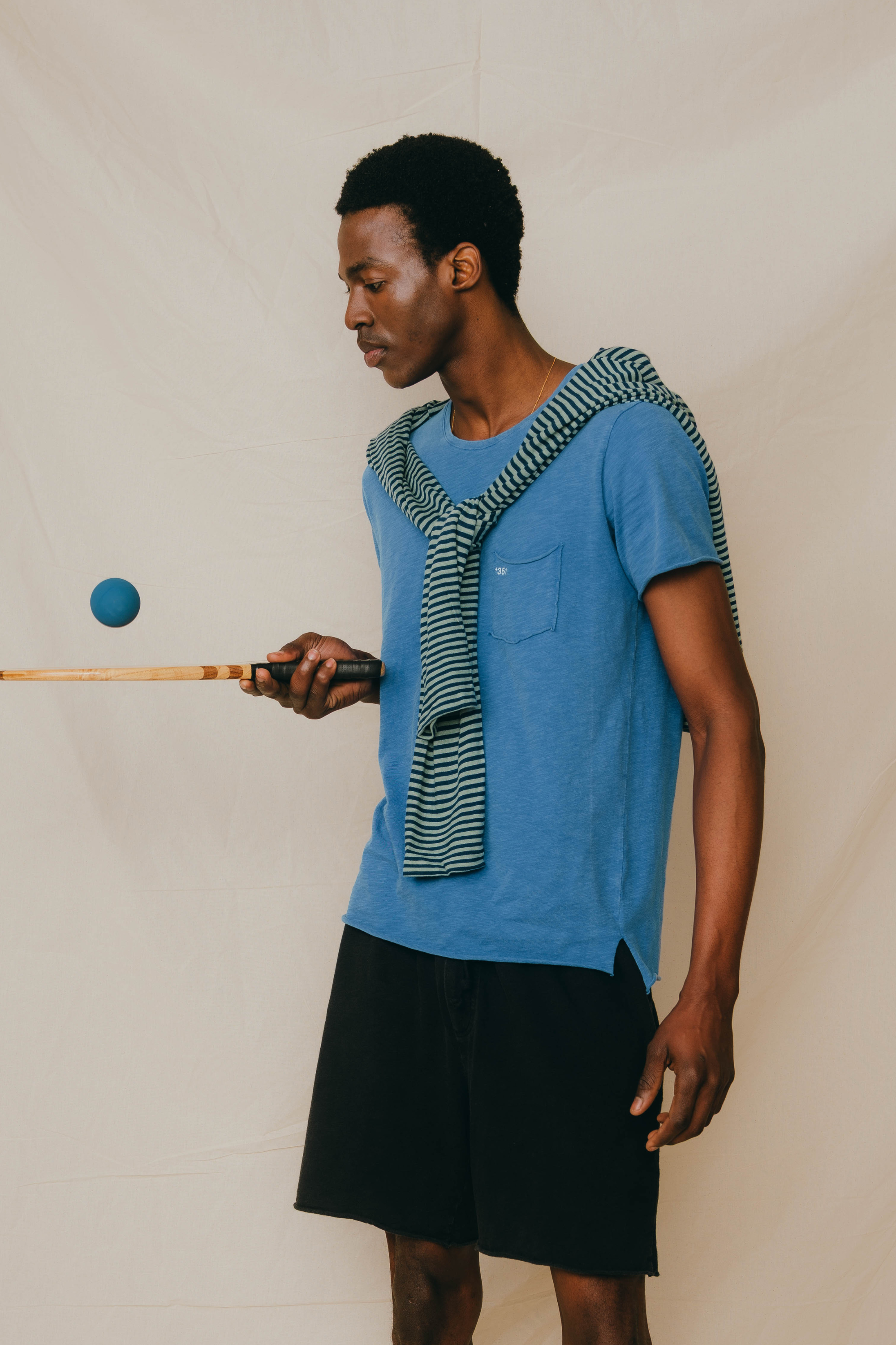 T-SHIRT ESSENTIAL PALACE BLUE