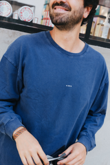 LONG SLEEVE GRAPHIC FOLDER PETROL