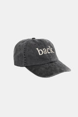 BASEBALL CAP GRAPHIC BACKGAMMON BLACK FADE OUT