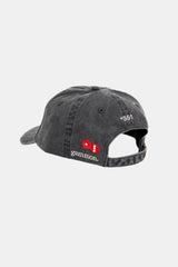 BASEBALL CAP GRAPHIC BACKGAMMON BLACK FADE OUT