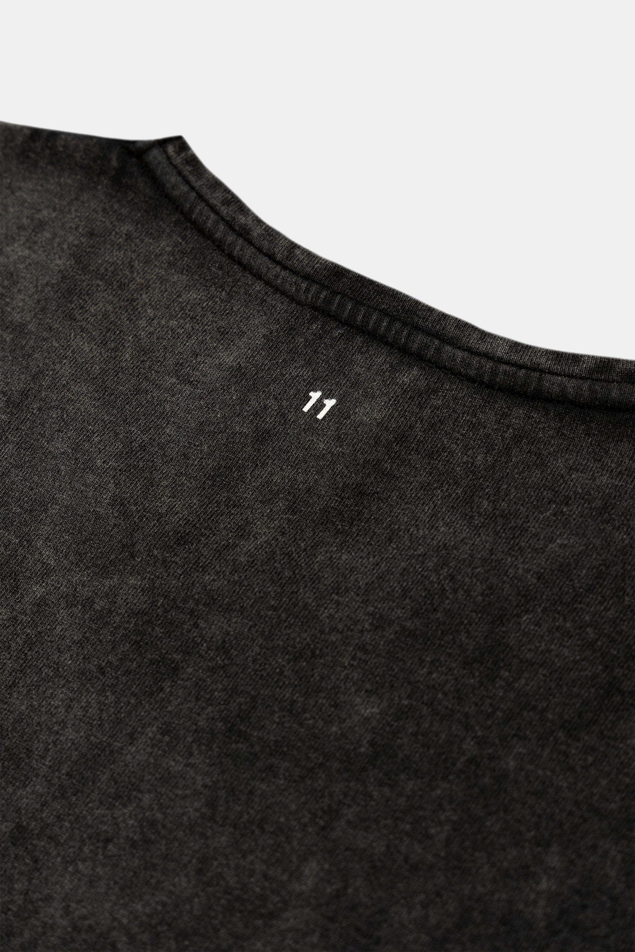 T-SHIRT 11 BLACK FADE-OUT