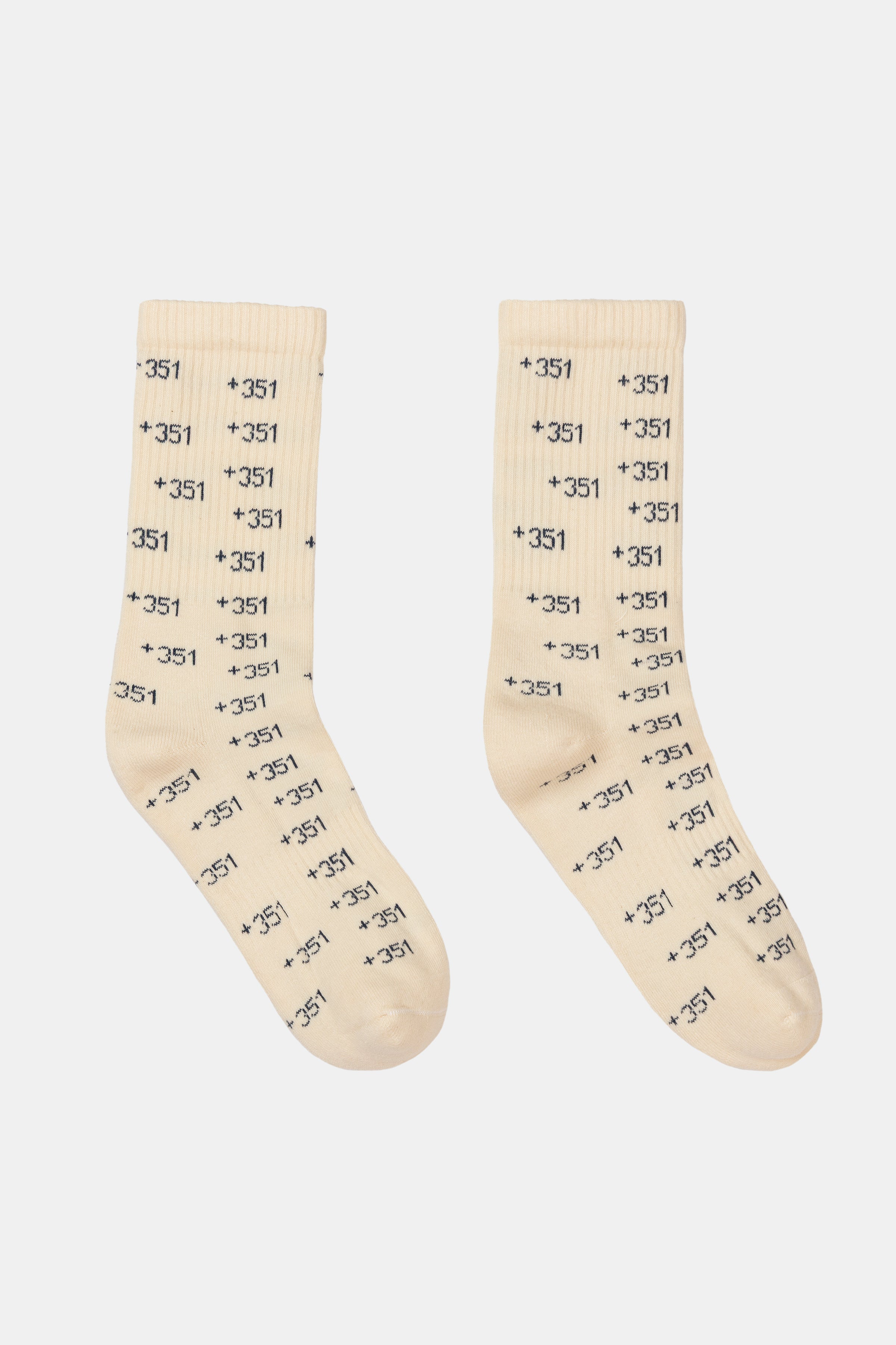 SOCKS +351 OFF-WHITE/PETROL