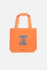 TOTE BAG SUN IS LIFE TANGERINE