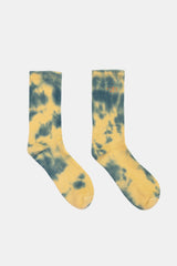SOCKS +351 TIE DYE PETROL/YELLOW BALLOON