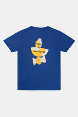 T-SHIRT RIB CECILE MESTELAN STEEL BLUE