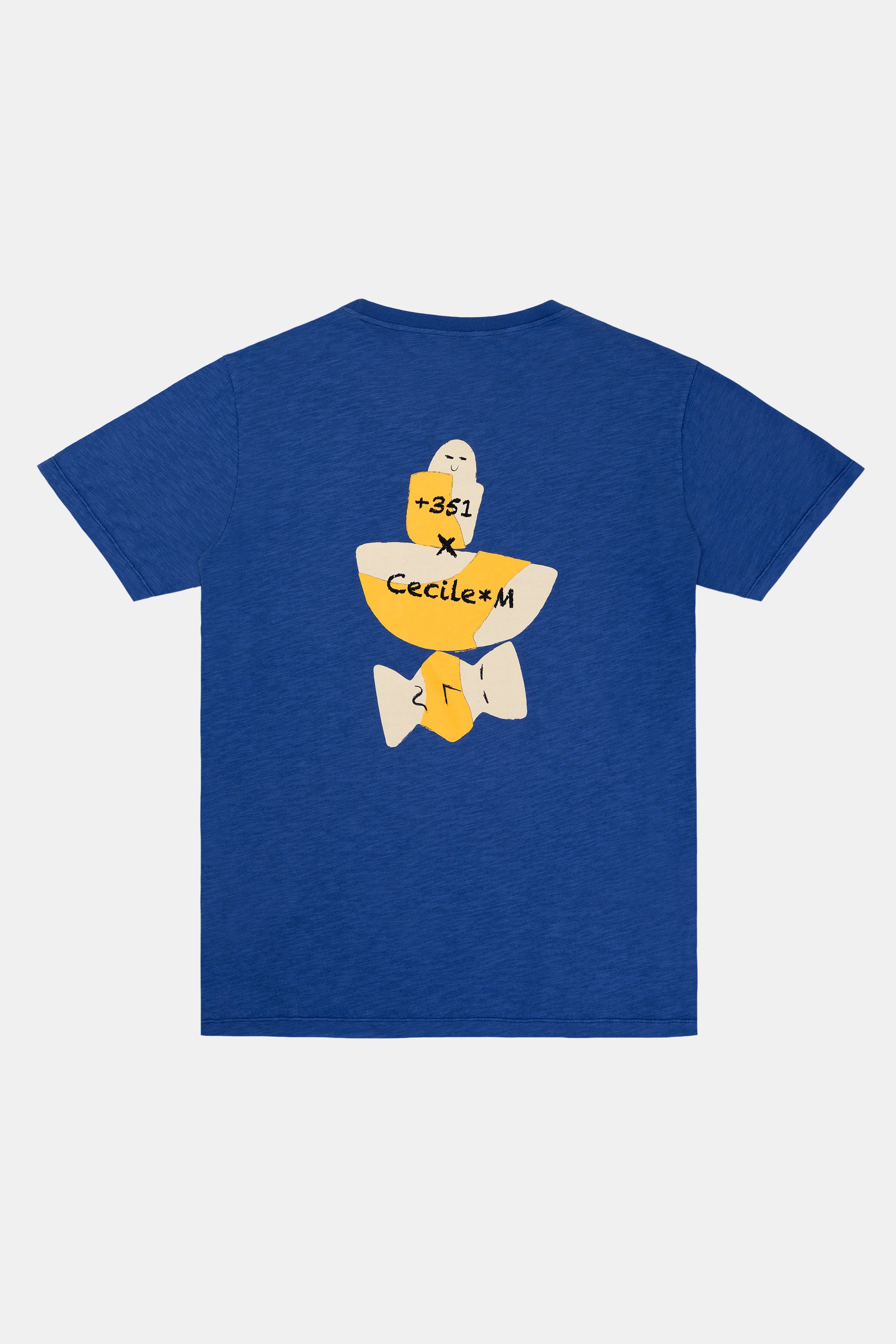 T-SHIRT RIB CECILE STEEL BLUE