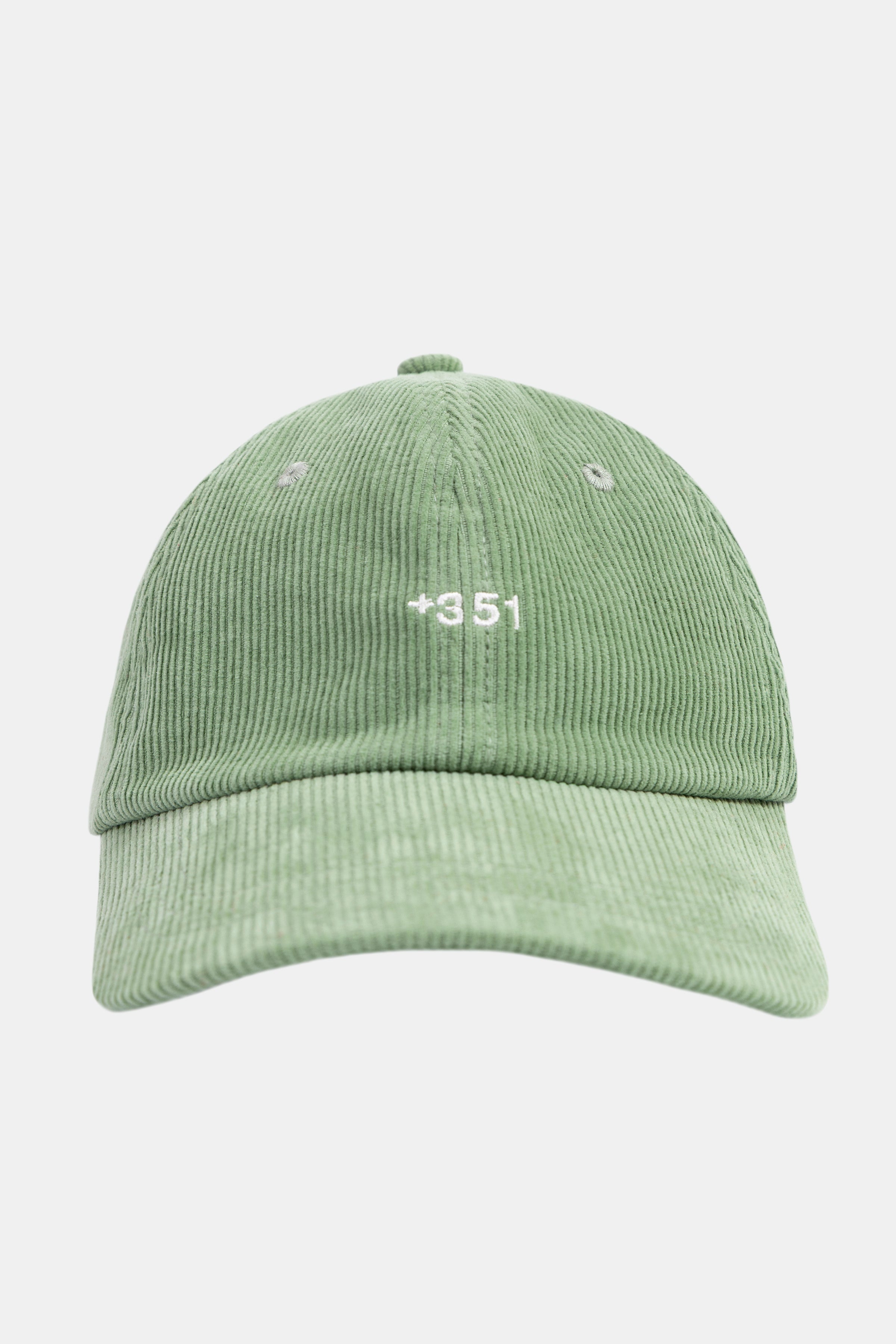 BASEBALL  CAP  +351 CORDS PASTEL GREEN