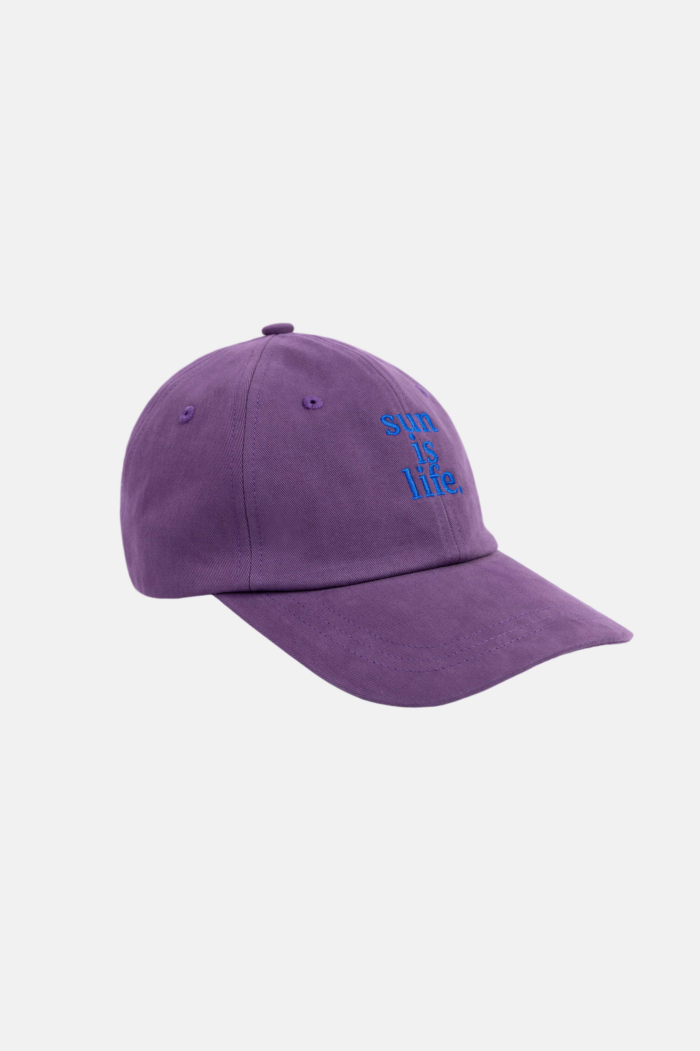 BASEBALL CAP SUN IS LIFE PLUM