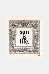 SCARF SUN IS LIFE CRU